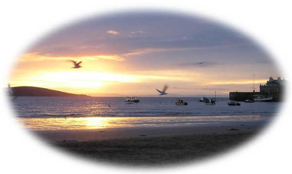 Sunset, Weston Super Mare, UK